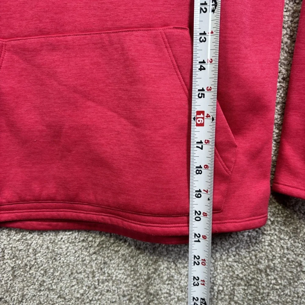 Carhartt Hoodie Youth Large 12‎ Pink Fleece Pullover Kangaroo Pocket Logo